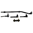 5-Piece Kit Tie Rod End Includes (1) Tie Rod Adjusting Sleeve and (4) Tie Rod End