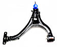 6-Piece Kit Front, Driver and Passenger Side, Lower Control Arms, Includes (2) Ball Joint, (2) Control Arm, and (2) Tie Rod End