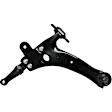 6-Piece Kit Control Arm Includes (2) Control Arm and (4) Tie Rod End