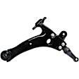 6-Piece Kit Control Arm Includes (2) Control Arm and (4) Tie Rod End