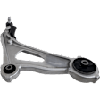 6-Piece Kit Front, Driver and Passenger Side, Lower Control Arms, Includes (2) Control Arm and (4) Tie Rod End