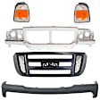 5-Piece Kit Header Panel, Includes (1) Header Panel, (1) Grille Assembly, (1) Bumper Cover and (2) Corner Light