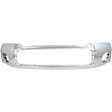 5-Piece Kit, Bumper, Chrome, Includes (1) Bumper, (1) Bumper Cover, (2) Headlight Filler, and (1) Valance