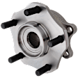 2-Wheel Set Wheel Hub, 5 Lugs, With Bearing, Includes (4) Sway Bar Link and (2) Wheel Hub