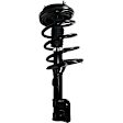 6-Piece Kit Shock and Fully Loaded Strut, Includes (4) Shock Absorber and Strut Assembly and (2) Sway Bar Link