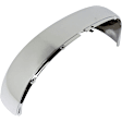 2011 GMC Sierra 3500 HD - 4-Piece Kit Front, Driver and Passenger Side Chrome Exterior Door Handle, Driver Side - With Key Hole; Passenger Side - Without Key Hole,  Includes (2) Exterior Door Handle and (2) Mirror Cover