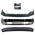 4-Piece Kit Front, Lower Bumper Chrome, Includes (1) Bumper, (1) Bumper Cover, (1) Valance and (1) Bumper Trim