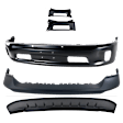 2014 Ram 1500 - 5-Piece Kit Front, Lower Bumper, For Models With Two Piece  Type, Painted Black,  Includes (1) Bumper, (1) Bumper Cover, (2) Bumper Trim, and (1) Valance