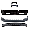 4-Piece Kit Front, Lower Bumper Painted Black, Includes (1) Bumper, (1) Bumper Cover, (1) Valance and (1) Bumper Trim