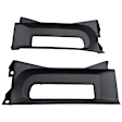 4-Piece Kit Front, Lower Bumper Painted Black, Includes (1) Bumper, (1) Bumper Cover, (1) Valance and (1) Bumper Trim