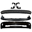 2012 Ram 1500 - 4-Piece Kit Front Bumper, For Models Without Sport Package, Type 2, Paint to Match, Includes (1) Bumper, (1) Bumper Cover, (2) Fog Light Bracket, and (1) Valance