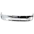 2014 Ram 1500 Outdoorsman - 5-Piece Kit Front, Lower Bumper, For Models With Two Piece  Type, Fog Lamps and Ram Logo On Grille, Without Parking Sensors, Chrome,  Includes (1) Bumper, (2) Bumper Bracket, (1) Bumper Cover, and (1) Valance