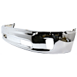 2014 Ram 1500 Outdoorsman - 5-Piece Kit Front, Lower Bumper, For Models With Two Piece  Type, Fog Lamps and Ram Logo On Grille, Without Parking Sensors, Chrome,  Includes (1) Bumper, (2) Bumper Bracket, (1) Bumper Cover, and (1) Valance
