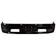 2015 Ram 1500 Limited - 5-Piece Kit Front, Lower Bumper, For Models With Two-Piece Ram Logo, Painted Black,  Includes (1) Bumper, (2) Bumper Bracket, (1) Bumper Cover, and (1) Valance