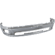 2012 Ram 1500 - 4-Piece Kit Bumper, For Models Without Sport Package, Chrome,  Includes (1) Bumper, (2) Fog Light, and (1) Valance
