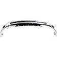 2014 Ram 1500 Outdoorsman - 5-Piece Kit Front, Lower Bumper, For Models With Two Piece  Type, Chrome,  Includes (1) Bumper, (2) Bumper Trim, and (2) Fog Light