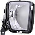 2014 Ram 1500 Tradesman - 5-Piece Kit Front, Lower Bumper, For Models With Two Piece  Type, Fog Lamps and Ram Logo On Grille, Without Parking Sensors, Chrome,  Includes (1) Bumper, (2) Bumper Trim, and (2) Fog Light