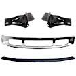 4-Piece Kit, Bumper, Chrome, Includes (1) Bumper, (2) Bumper Bracket, and (1) Valance