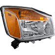 4-Piece Kit Halogen Headlight, With bulb(s), OE Replacement, Includes (2) Headlight and (2) Tail Light