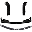 2007 Toyota Camry - 4-Piece Kit Front Valance, USA Built Vehicle, Spoiler, Primed, Includes (2) Bumper Bracket, (1) Bumper Retainer, and (1) Valance