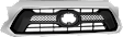 2012 Toyota Tacoma - 4-Piece Kit Grille, Chrome Shell with Painted Black Insert,  Includes (1) Bumper Grille, (1) Grille Assembly, and (2) Headlight Filler