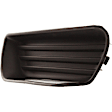 4-Piece Kit Front, Drive and Passenger Side Fog Light Cover, Includes (2) Fog Light Cover and (2) Bumper Bracket