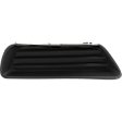 4-Piece Kit Front, Drive and Passenger Side Fog Light Cover, Includes (2) Fog Light Cover and (2) Bumper Bracket