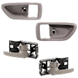 4-Piece Kit Door Handle Trim, Includes (2) Door Handle Trim and (2) Interior Door Handle