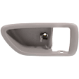 4-Piece Kit Door Handle Trim, Includes (2) Door Handle Trim and (2) Interior Door Handle