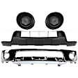 4-Piece Kit, Front Bumper, Chrome, Includes (1) Bumper, (2) Fog Light Cover, and (1) Valance