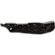 4-Piece Kit Bumper Grille, Textured Black, Includes (2) Bumper Grille and (2) Bumper Retainer