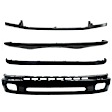 2006 Toyota Tundra - 4-Piece Kit Front, Lower Bumper, 4-Door,  (Access Cab), Painted Black, Extended Cab Pickup,  Includes (1) Bumper, (1) Bumper Cover, (1) Bumper Trim, and (1) Valance