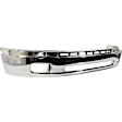 2001 Toyota Tundra - 4-Piece Kit Front, Lower Bumper, Standard Cab Pickup (Regular Cab), Chrome, Standard Cab Pickup, Includes (1) Bumper, (2) Bumper Bracket, and (1) Valance