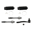 6-Piece Kit Steering Rack Boot, 6-Piece Kit,  Includes (1) Steering Rack Boot and (3) Tie Rod End