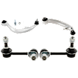4-Piece Kit Control Arm Includes (2) Control Arm and (2) Sway Bar Link