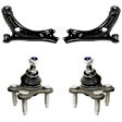 4-Piece Kit Control Arm Includes (2) Ball Joint and (2) Control Arm