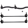 4-Piece Kit Tie Rod End Includes (2) Sway Bar Link and (2) Tie Rod End