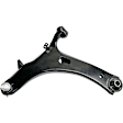 6-Piece Kit Front, Driver and Passenger Side, Lower Control Arms, Includes (2) Ball Joint, (2) Control Arm, and (2) Sway Bar Link