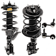 4-Piece Kit Fully Loaded Strut, Includes (2) Sway Bar Link and (2) Shock Absorber and Strut Assembly