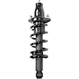 2002 Honda Civic - 4-Piece Kit Rear, Driver and Passenger Side, Fully Loaded Strut, Includes (2) Sway Bar Link and (2) Shock Absorber and Strut Assembly