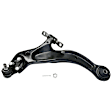 2002 Toyota Avalon - 4-Piece Kit Front, Driver and Passenger Side, Fully Loaded Strut, FWD, Includes (2) Control Arm and (2) Shock Absorber and Strut Assembly