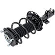 4-Piece Kit Front, Driver and Passenger Side Fully Loaded Strut, Includes (2) Control Arm and (2) Shock Absorber and Strut Assembly