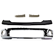 4-Piece Kit, Bumper, Chrome, Includes (1) Bumper, (1) Bumper Cover, and (2) Headlight Filler