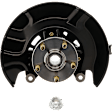 4-Piece Kit Front, Driver and Passenger Side Steering Knuckle, With Bearing, With Dust Shield, Includes (2) Axle Assembly and (2) Knuckle