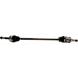 4-Piece Kit Front, Driver and Passenger Side Steering Knuckle, With Bearing, With Dust Shield, Includes (2) Axle Assembly and (2) Knuckle
