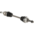 4-Piece Kit Front, Driver and Passenger Side Steering Knuckle, With Bearing, With Dust Shield, Includes (2) Axle Assembly and (2) Knuckle