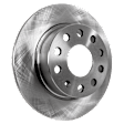 2012 Volkswagen Jetta - 8-Piece Kit Front and Rear Brake Disc and Pad Kit, Plain Surface, 5 Lugs, Wagon, With Rear Drum, 272mm Rear Disc, 2.5L 5Cyl,  Includes (4) Brake Disc and (2) Brake Pad Set