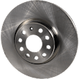 2012 Volkswagen Jetta - 8-Piece Kit Front and Rear Brake Disc and Pad Kit, Plain Surface, 5 Lugs, Wagon, With Rear Drum, 272mm Rear Disc, 2.5L 5Cyl,  Includes (4) Brake Disc and (2) Brake Pad Set