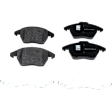 2012 Volkswagen Jetta - 8-Piece Kit Front and Rear Brake Disc and Pad Kit, Plain Surface, 5 Lugs, Wagon, With Rear Drum, 272mm Rear Disc, 2.5L 5Cyl,  Includes (4) Brake Disc and (2) Brake Pad Set