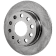 2012 Volkswagen Jetta - 8-Piece Kit Front and Rear Brake Disc and Pad Kit, Plain Surface, 5 Lugs, Wagon, With Rear Drum, 272mm Rear Disc, 2.5L 5Cyl,  Includes (4) Brake Disc and (2) Brake Pad Set